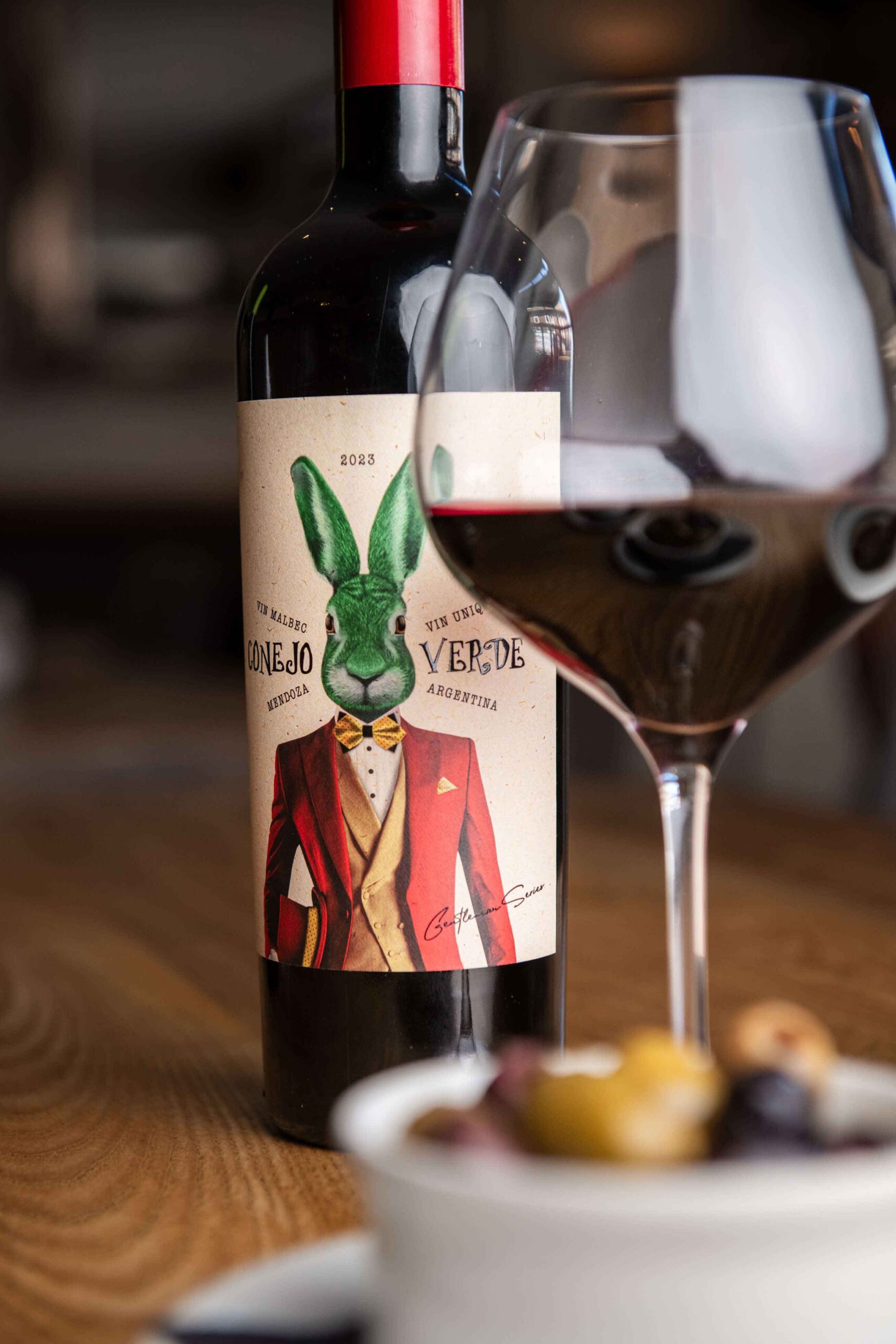Wine and snacks at the Oxton Bar